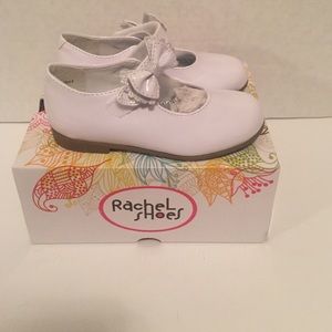 Toddler Rachel white shoes
