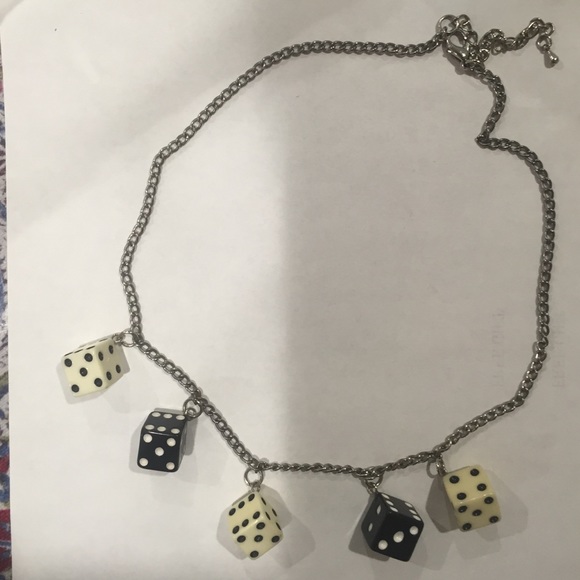 Dice necklace