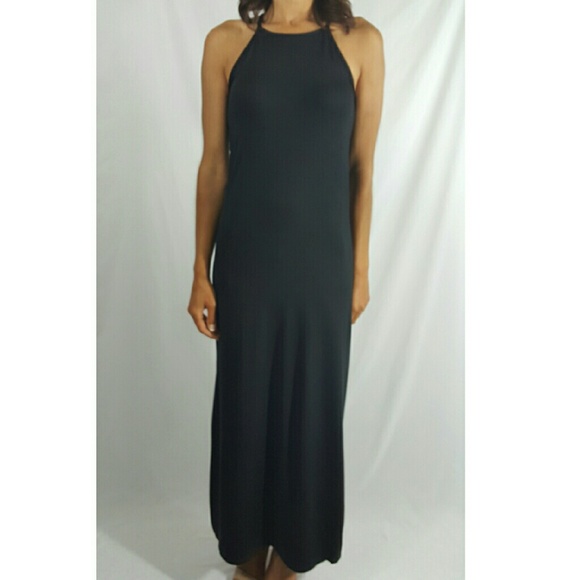 Black Cami Maxi Dress - Picture 3 of 4