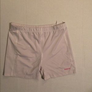 white reebok spandex