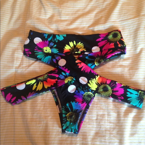 Little Black Diamond Other - **SOLD** LBD Neon Daisy Kiki Rave Bottoms
