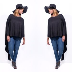 ON TREND CAPE BLOUSE‼️