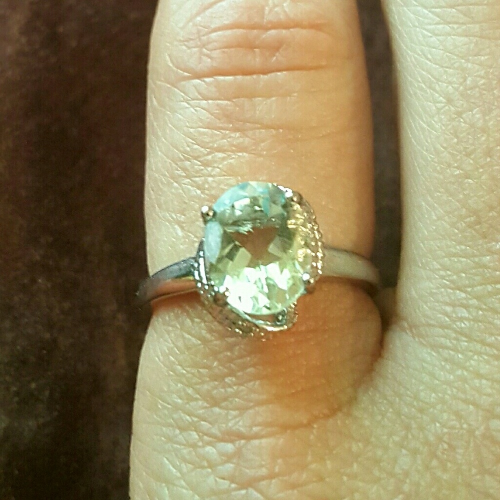 SOLD!!!!!!NWOT - RING sz 7-Green Amethyst
