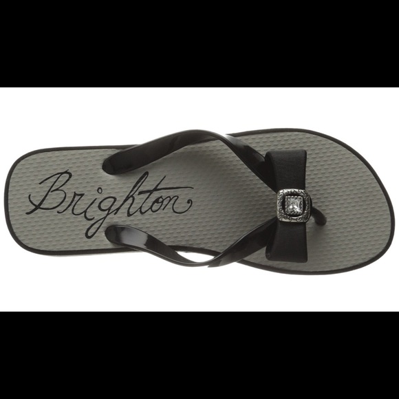 Brighton bow tie flip flops