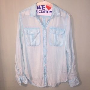 Semi-Sheer Levi's Button Up