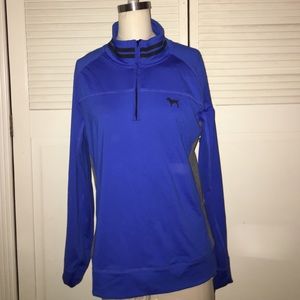 PINK Blue Quarter Zip