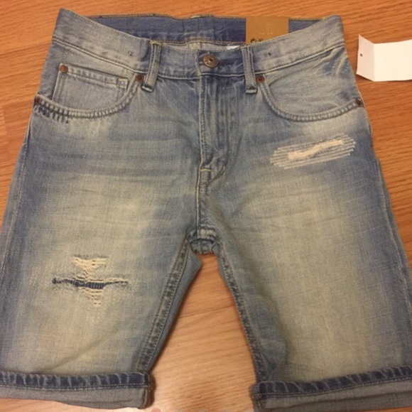 h&m boys denim shorts