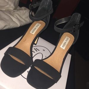 Steve Madden ankle strap heels