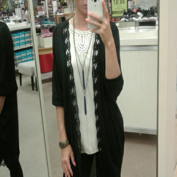 Knit cardigan