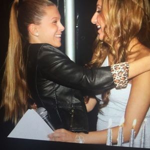 Faux leather jacket with cheetah print interior