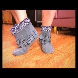 Jeffrey Campbell moccasin boots