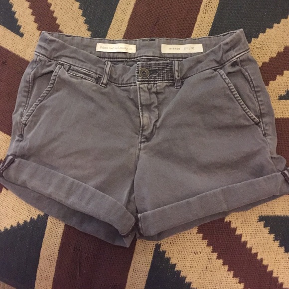 Anthropologie pilcro hyphen chino shorts