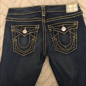Barely worn True Religion bootcut jeans