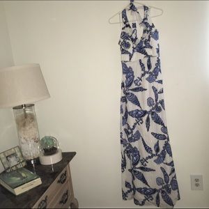 Lilly Pulitzer halter maxi dress