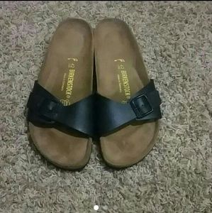 Black strap Birkenstock