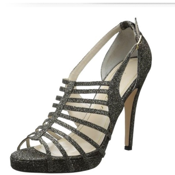 Caparros Kassidy Gold Sandals Heels