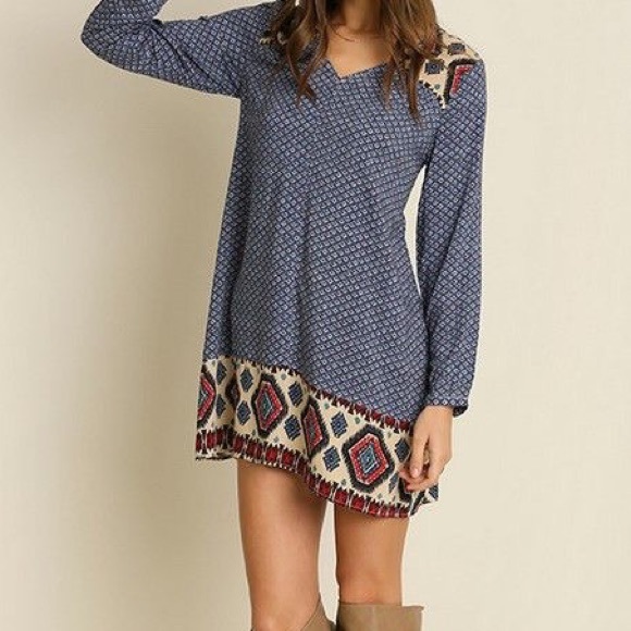 Umgee Peasant Dress