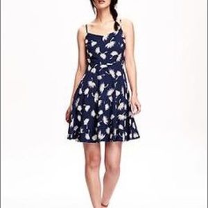 NWT Navy Dandelion Summer Dress