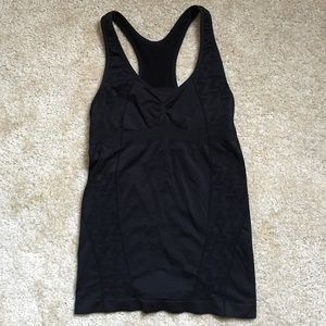 Fitted built in bra workout tank