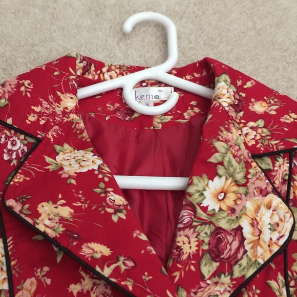 Flower blazer - Picture 2 of 3