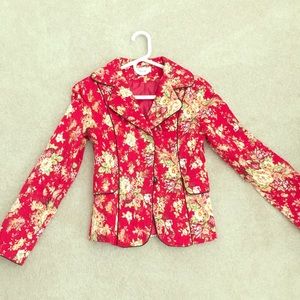Flower blazer