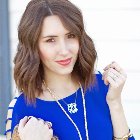 Cobalt Blouse with cutouts 💕✨