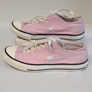Pink Converse One Star Size 7.5 Shoes Sneakers