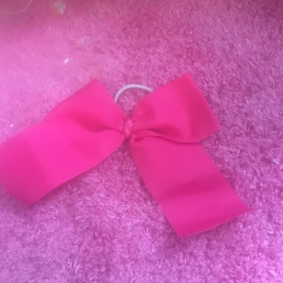 Pink bow