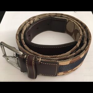 Men's Coach Belt