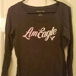 American eagle graphic long sleeve