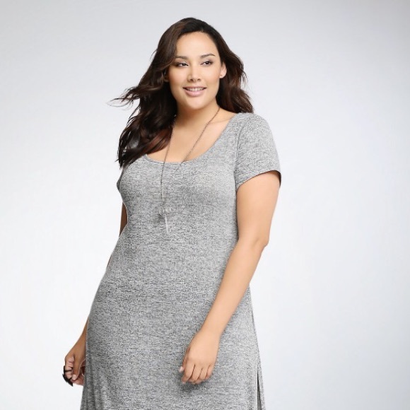 Torrid Side Slit Maxi Shirt