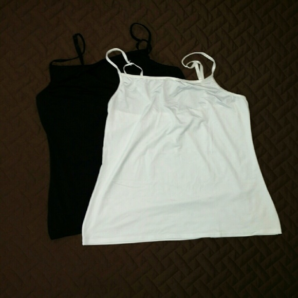 2 JOCKEY camisoles bundle, black and white