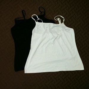 2 JOCKEY camisoles bundle, black and white