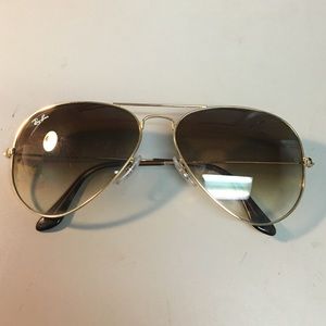 Ray-Ban Aviator Gradient (Gold/Brown)