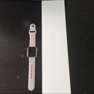 38MM Rose Gold Apple Watch
