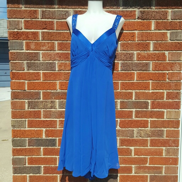 Royal Blue Cocktail  Dress