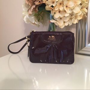 Coach Patent Leather Mini Wristlet
