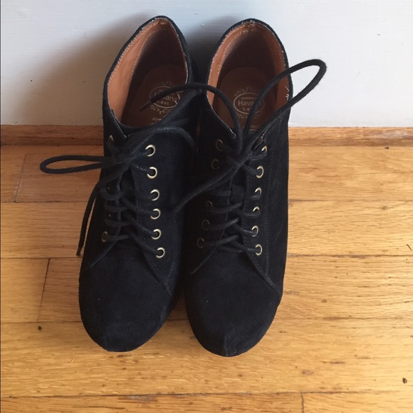 Jeffrey Campbell Wedge Booties 99 Tie