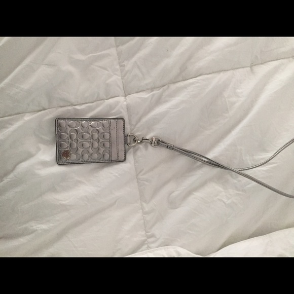 Coach wallet and lanyard