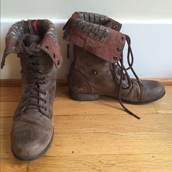 Steve Madden Cablee Combat Boots