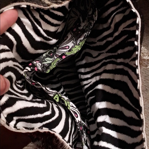 Cowhide Rope Handle Purse - Picture 3 of 3