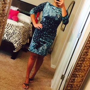 Jessica Simpson Teal Dress