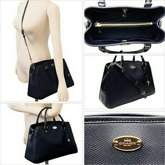 🚫SOLD 🛇COACH 🛍 Black MARGOT Carryall