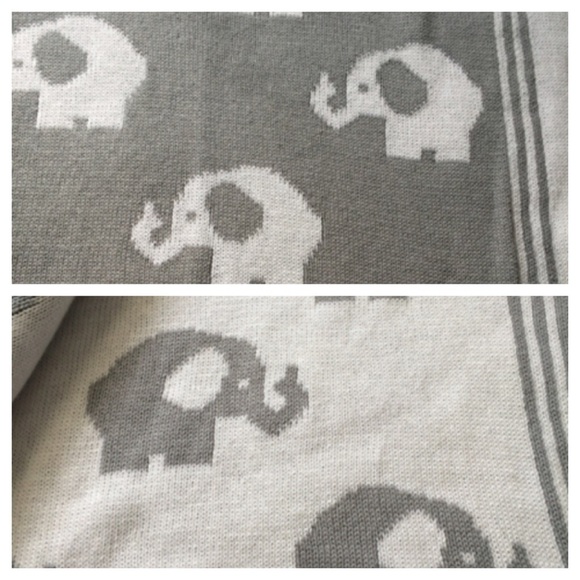 Nicole Miller Bedding Nwot Reversible Baby Blanket Poshmark