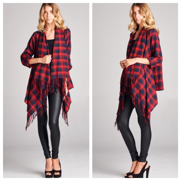 Chic plaid jacket CLEARANCE SALE - Picture 2 of 3