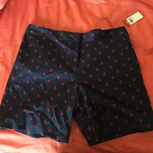 *NWT* Izod Anchor print shorts