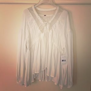 NWT Free People Peasant Shirt
