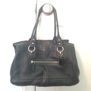 black coach purse