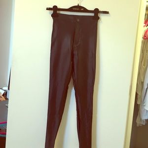 American Apparel Shiny Disco Pants XXS