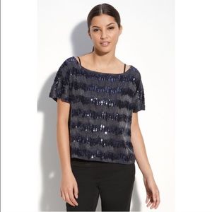 Embellished Vince Camuto top